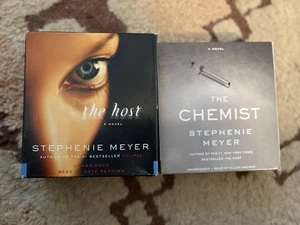 Stephenie Meyer Audiobook Lot - Audio CD - The Host, The Chemist - Very Good - Imagen 1 de 2