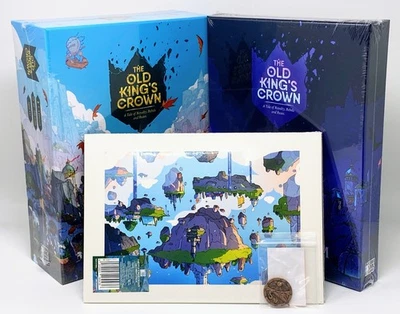 Eerie Idol Games: The Old King's Crown Kickstarter All In Bundle NEW, SEALED - Image 1 of 4