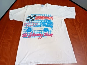 Vintage 90s NASCAR Hendrick Motorsports The Winning Team Large tShirt - Picture 1 of 10