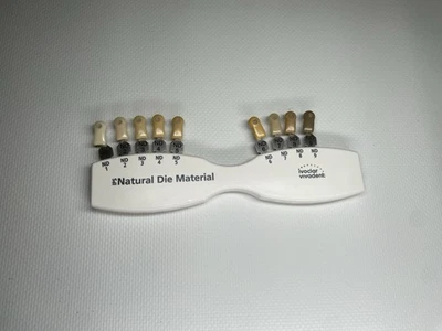 Ivoclar Vivadent ND1-9 Dental IPS Troquel Natural Material Guía de Sombra en Estuche Transparente Foto 1 de 4