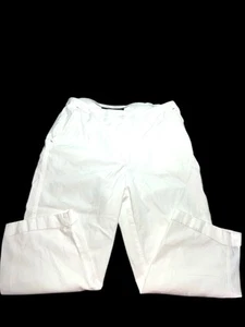 Lauren Ralph Lauren Capri Pants Women Size 8 Cuffed White Very Nice - Picture 1 of 11