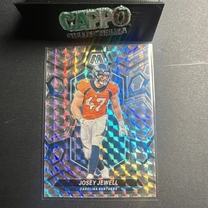 2024 Panini Mosaico Josey Jewell 33 Plata Prizm Carolina Panthers Fútbol - Imagen 1 de 2