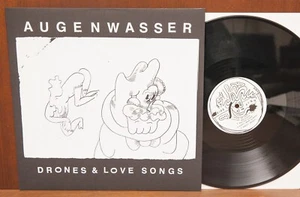 Augenwasser Drones & Love Songs LP Les Disques Bongo Joe - Picture 1 of 3