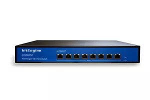 bitEngine 8-Port 10 GbE Smart Web Managed Ethernet Switch, Support 10G/5G/2.5G/1 - Picture 1 of 7