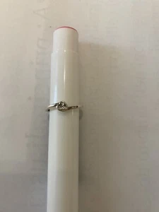 Pandora Anello Originale Cuore, n.48,diametro 15,3mm,Argento Sterling 925,Zircon - Foto 1 di 3