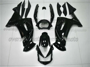 New Black ABS Bodywork Plastic Fairing Fit for 2006-2008 Ninja 650R EX650 ER6F - Picture 1 of 10