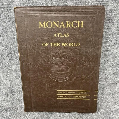 1946 Monarch Atlas of the World The World Remapped - Image 1 of 4