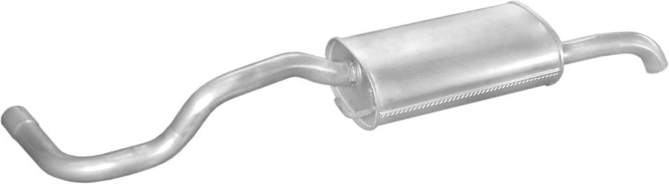 Silencieux pour VW Polo Classic Variant Seat Cordoba Vario 1,6 1,4 - Photo 1/3