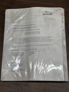 NOS 2001 Jaguar Sedan XJ8 Electrical Guide NEW SEALED - Picture 1 of 1