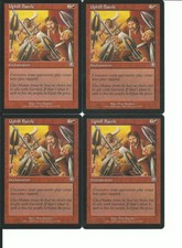 MTG: UPHILL BATTLE Mercadian Masques UNCOMMON; played, Excellent condition x4