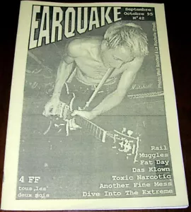 Earquake # 42 (Sep/Oct '95) - Hardcore / Punk Fanzine - Foto 1 di 2