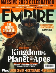 UK Empire Magazine: Kingdom Planet of the Apes, Jodie Comer, Van Damme, Feb 2024 - Bild 1 von 2