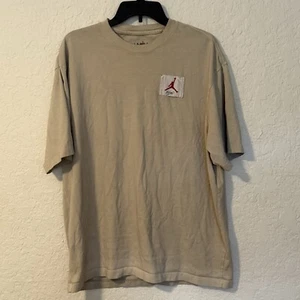 Nike Air Jordan Men Flight T-shirt ' Beach' CV3357-275 Men's LargeLoose Fit - Picture 1 of 6