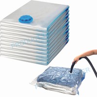 10 X LARGE SPACE SAVING STORAGE VACUUM BAGS CLOTHES BEDDING ORGANISER UNDER BED