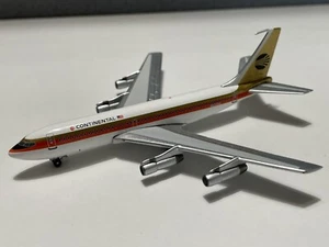 Aeroclassics Continental Airlines Boeing 720B N57202 Black Meatball 1/400 Scale - Picture 1 of 8