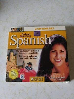 Instant Immersion Spanish, 2 CD Rom Set, PC & Mac - Image 1 of 2