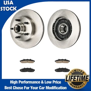 New Pair Front Brake Rotors Pads for Mazda B3000 2001-2002 Ford Ranger 1998-2002 - Bild 1 von 23