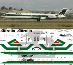 V1 Decals McDonnell Douglas MD-80 Alitalia for 1/144 Minicraft Airplane Kit - Bild 1 von 8