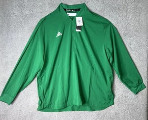Addias Green Light Adidas Men’s /windbreaker/ Runner Style Size 2X-L Brand New - Picture 1 of 12