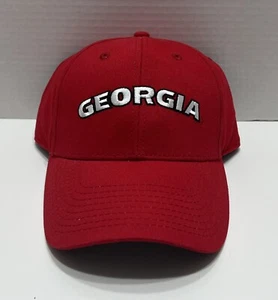 Georgia Bulldogs Baseball Cap, Red, Genuine College Product Fan Favorite - Picture 1 of 7