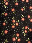 Ditzy Florals Midnight Florals by Janet Grossard for Spectrix Fabric 44"X7"