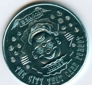 .Mardi Gras Doubloon Krewe: Knights of Mardi Gras #1 Alluminio Blu - Foto 1 di 2