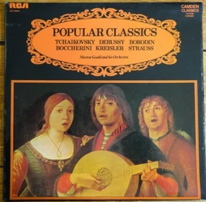 MORTON GOULD & ORCHESTRA - POPULAR CLASSICS VINYL LP. CCV 5014. - Picture 1 of 4