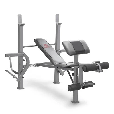 Standard Weight Bench | Marcy Diamond Elite MD-389 Leg Developer Preacher Curl - Image 1 of 4