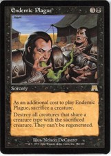 Endemic Plague *Rare* Magic MtG x1 Onslaught SP