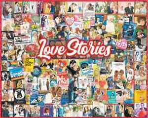 White Mountain Love Stories 1000 piece jigsaw puzzle 760mm x 610mm (wmp)