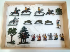 Colección figuras de estaño pintadas, sin pintar indios bisontes vaqueros - SH201219 - Imagen 1 de 1