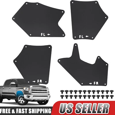  For Toyota Tundra & Sequoia 2007-2022 Splash Shield Fender Liner Apron Seal Foto 1 de 4