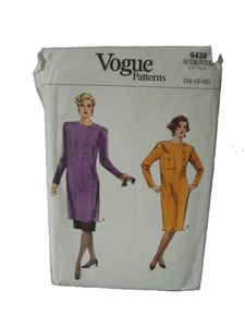 Vogue Muster 9435 Kleid Tunika & Rock Größe 14-16-18 - Bild 1 von 1