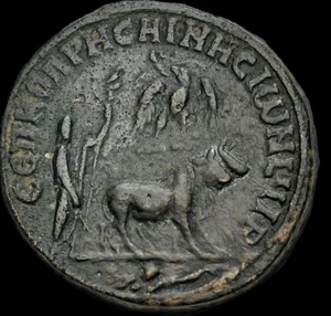 Trajan Decius MESOPOTAMIA, Rhesaena AD 249-251. Æ Dupondius. Very Rare Mint - Picture 1 of 2