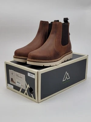 Alpine Design Womens Blaze Chelsea Boots Brown/Tan Color Leather AD23WCW007-TAN - Image 1 of 4