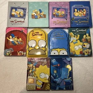 The Simpsons Complete TV Series DVD Set Seasons 1-10 *1 Disc Missing - Picture 1 of 2