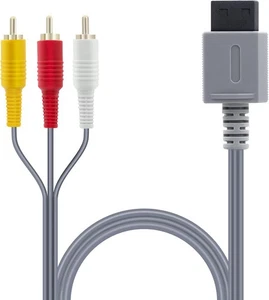Mcbazel Wii Cavo AV, Interfaccia RCA Placcata Oro 3, 6FT/1.8M, Compatibile con...  - Foto 1 di 6