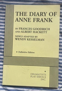 FRANCES GOODRICH, ALBERT HACKETT. THE DIARY OF ANNE FRANK. PAPERBACK. 2009 - Bild 1 von 8