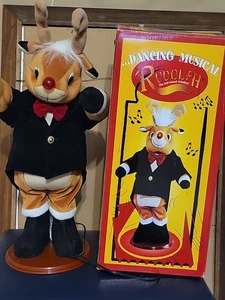 Tanzendes Musical Rudolph das rotnasige Rentier - Bild 1 von 3