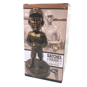 Satchel Paige Kansas City Monarchs Negro Leagues Field of Legends Bobblehead NIB - Picture 1 of 7