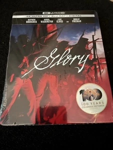 GLORY STEELBOOK****4K ULTRA HD BLU-RAY****REGION FREE****NEW & SEALED - Picture 1 of 2