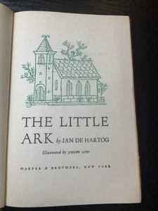 The Little Ark by Jan De Hartog Joseph Low Harper Brothers Book 1953 Hardcover - Foto 1 di 11