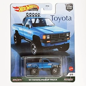 Mattel Hot Wheels Premium Toyota Series #2 87 Toyota Pickup Truck Car Culture - Picture 1 of 1