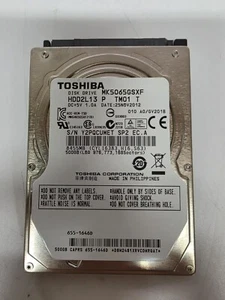 Disco duro Toshiba 2,5" 500 GB SATA, MK5065GSXF - Imagen 1 de 3