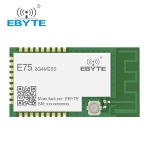 Módulo inalámbrico Ebyte E75-2G4M20S 1000m 20dBm JN5168 IEEE802.15.4 ISM ZigBee - Imagen 1 de 10