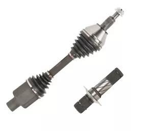 Front Driver Side CV Axle + Intermediate Stub Shaft Fit 2012-2017 Ram 1500 4x4 - Foto 1 di 5