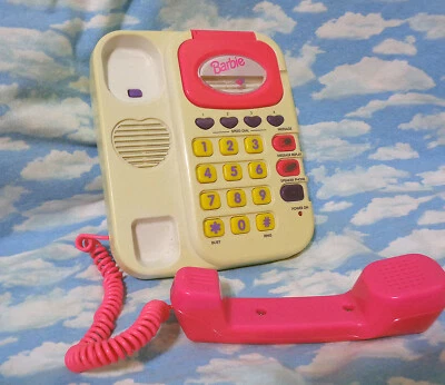 Barbie Super Talking Phone Answering Machine 1996 - Image 1 of 4