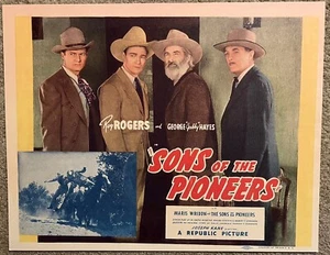 Vintage 1951 Roy Rogers SONS OF THE PIONEERS Movie LOBBY CARD - Picture 1 of 1