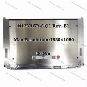 N133HCR-GQ1 Rev.B1 13.3" 1920×1080 LCD Screen Laptop Replacement Panel Matrix - Picture 1 of 1