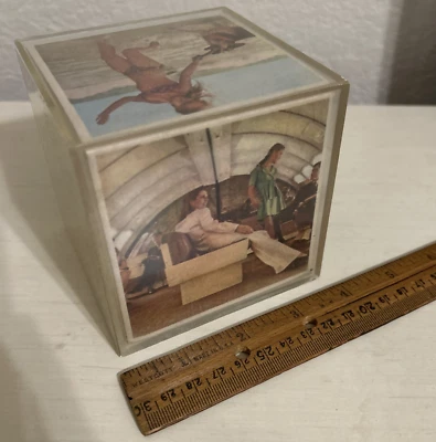 Cubo de fotos vintage - 4" X 4" Foto 1 de 4